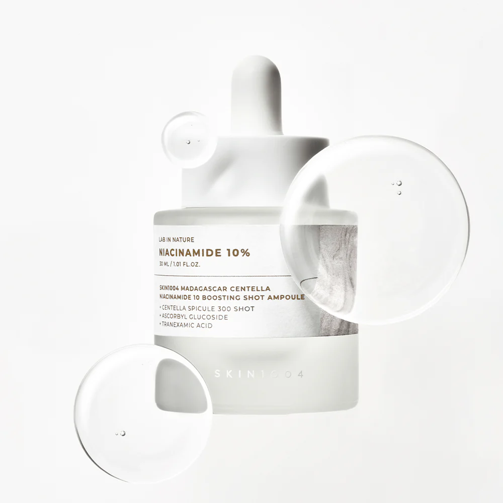 SKIN1004 Lab in Nature Madagascar Centella Niacinamide 10 Boosting Shot Ampoule (SKIN1004) - 30ml Serum aclarante con microagujas 10% niacinamida y centella asiática