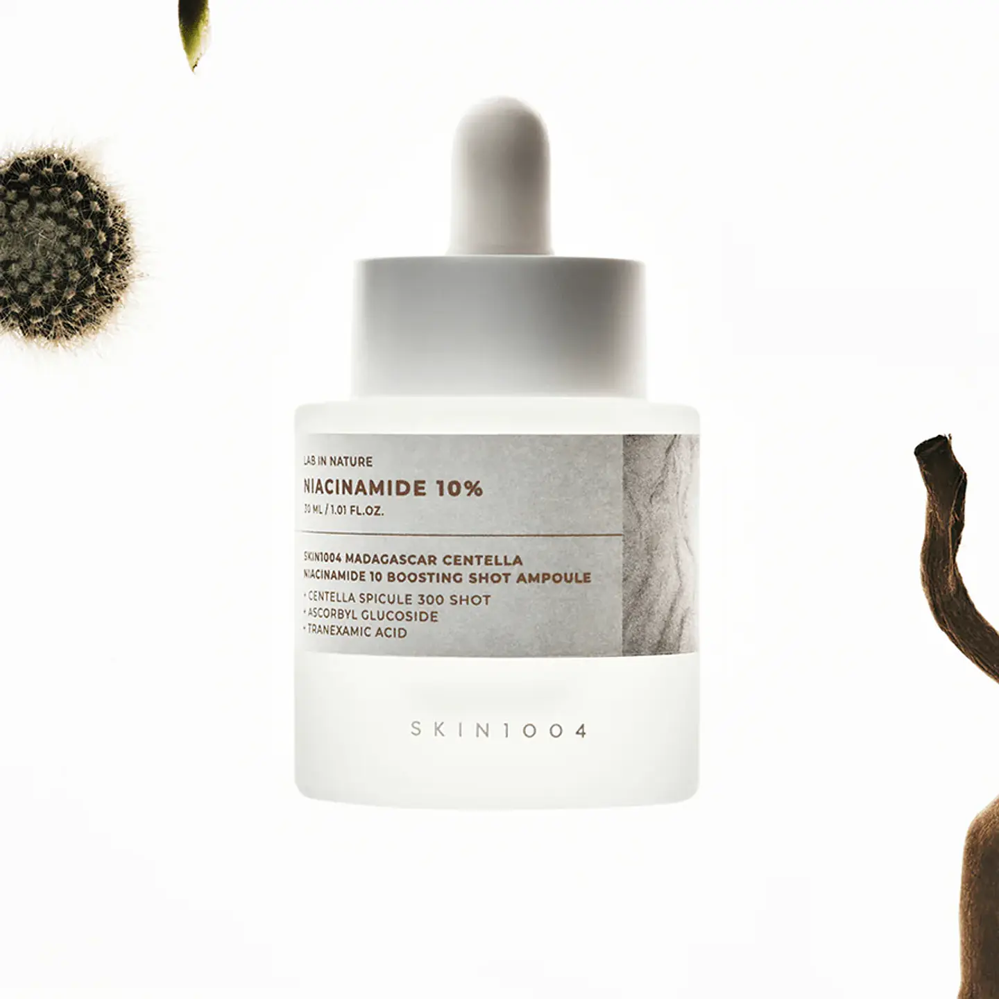 Lab in Nature Madagascar Centella Niacinamide 10 Boosting Shot Ampoule (SKIN1004) - 30ml Serum aclarante con microagujas 10% niacinamida y centella asiática 7