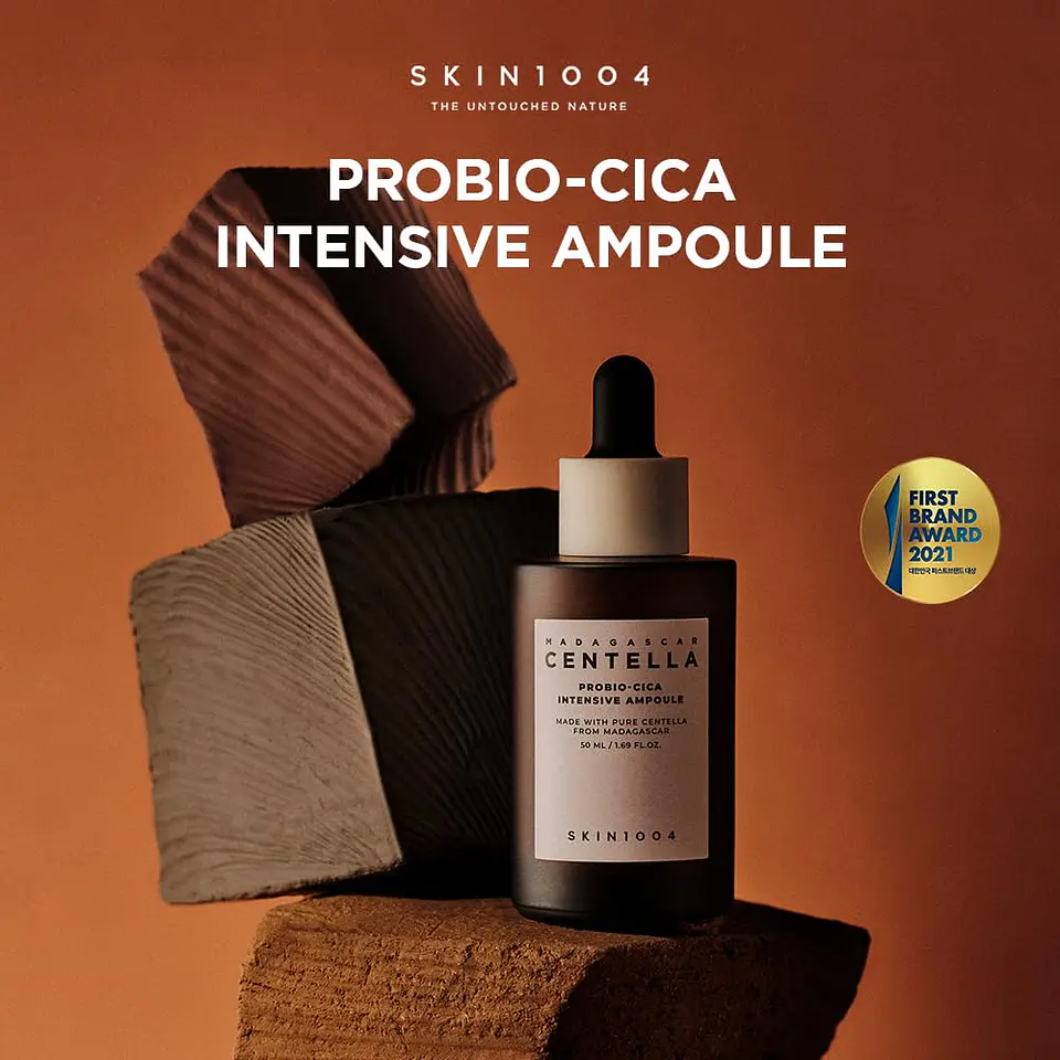 Madagascar Centella Probio-Cica Intensive Ampoule (SKIN1004) - 30 ml Serum antiedad con probióticos y centella 3