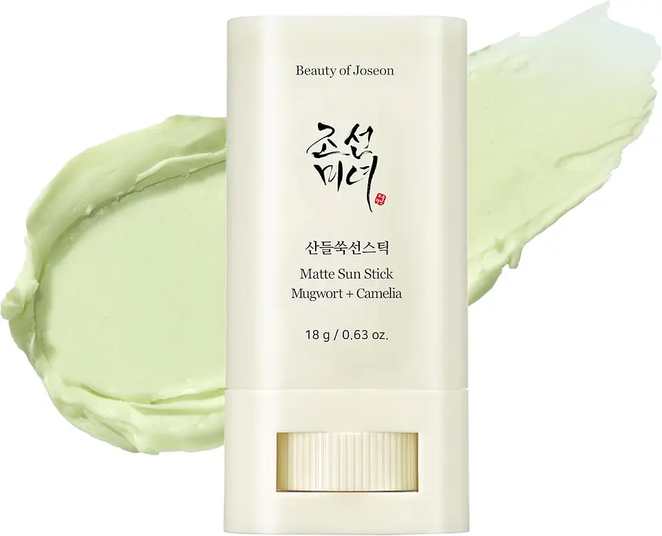 Matte Sun Stick : Mugwort + Camelia SPF 50+ PA++++ (Beauty of Joseon) 18gr Protector solar en barra matificador 1