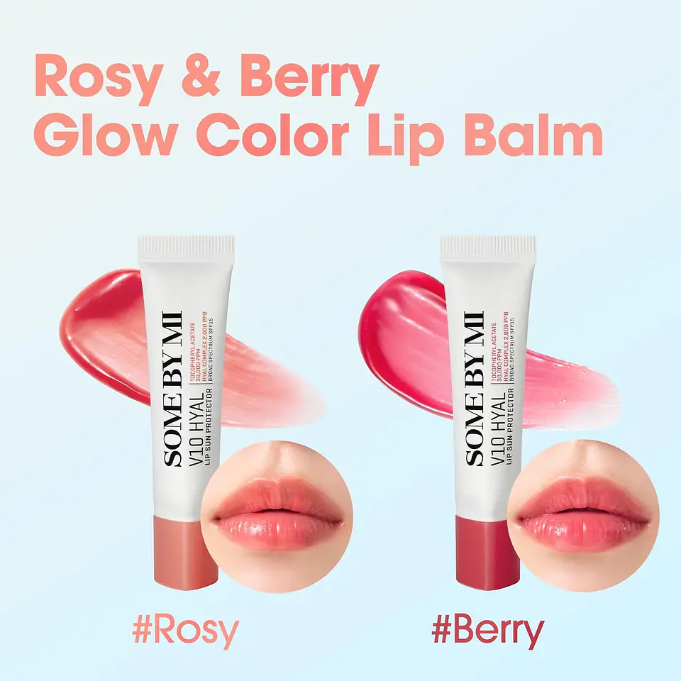 V10 Hyal Lip Sun Protector Berry (Some By Mi)  - 7ml Bálsamo de labios con protección solar 3