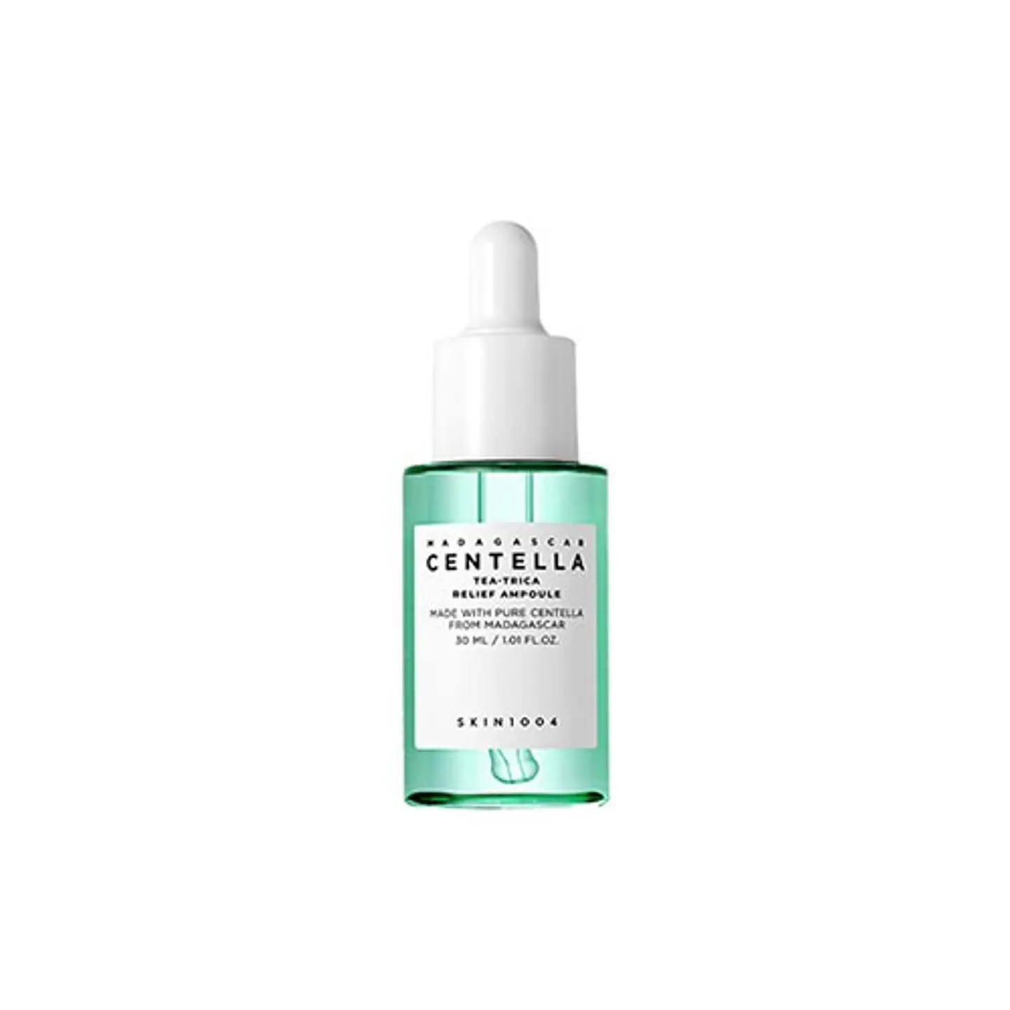 Madagascar Centella Tea-trica Relief Ampoule (SKIN1004) - 30ml Serum anti acné árbol de té + centella asiática 1