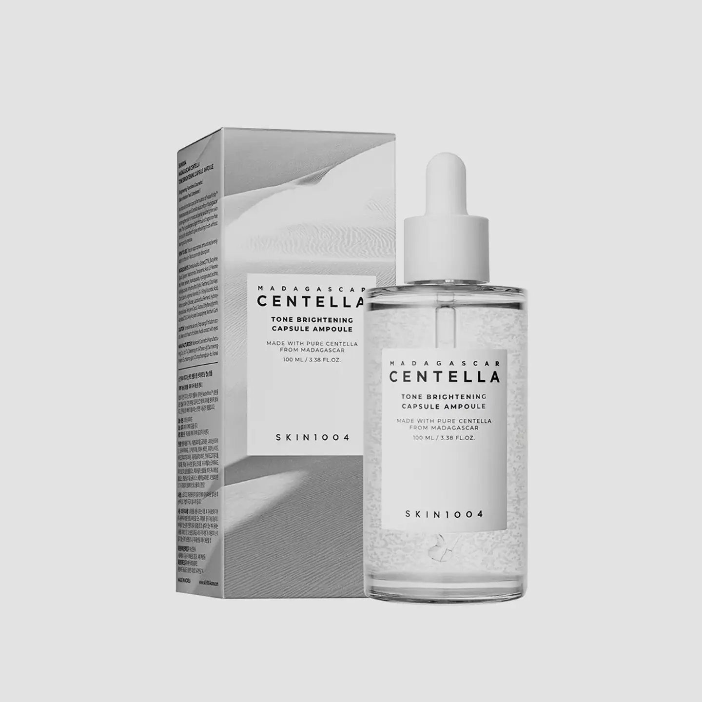 Madagascar Centella Tone Brightening Capsule Ampoule (SKIN1004) - 50ml Serum calmante y aclarante con 77% centella y 4% niacinamida 20