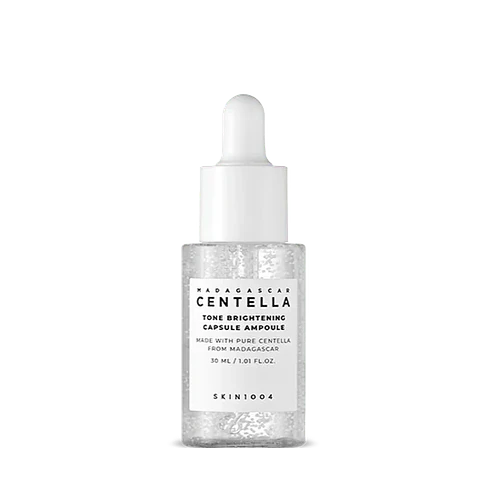Madagascar Centella Tone Brightening Capsule Ampoule (SKIN1004) - 30ml Serum calmante y aclarante con 77% centella y 4% niacinamida