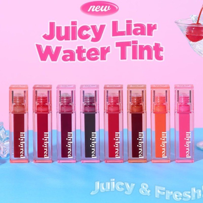 Juicy Liar Water Tint (LilyByRed)- Tintes de labios acabado jugoso