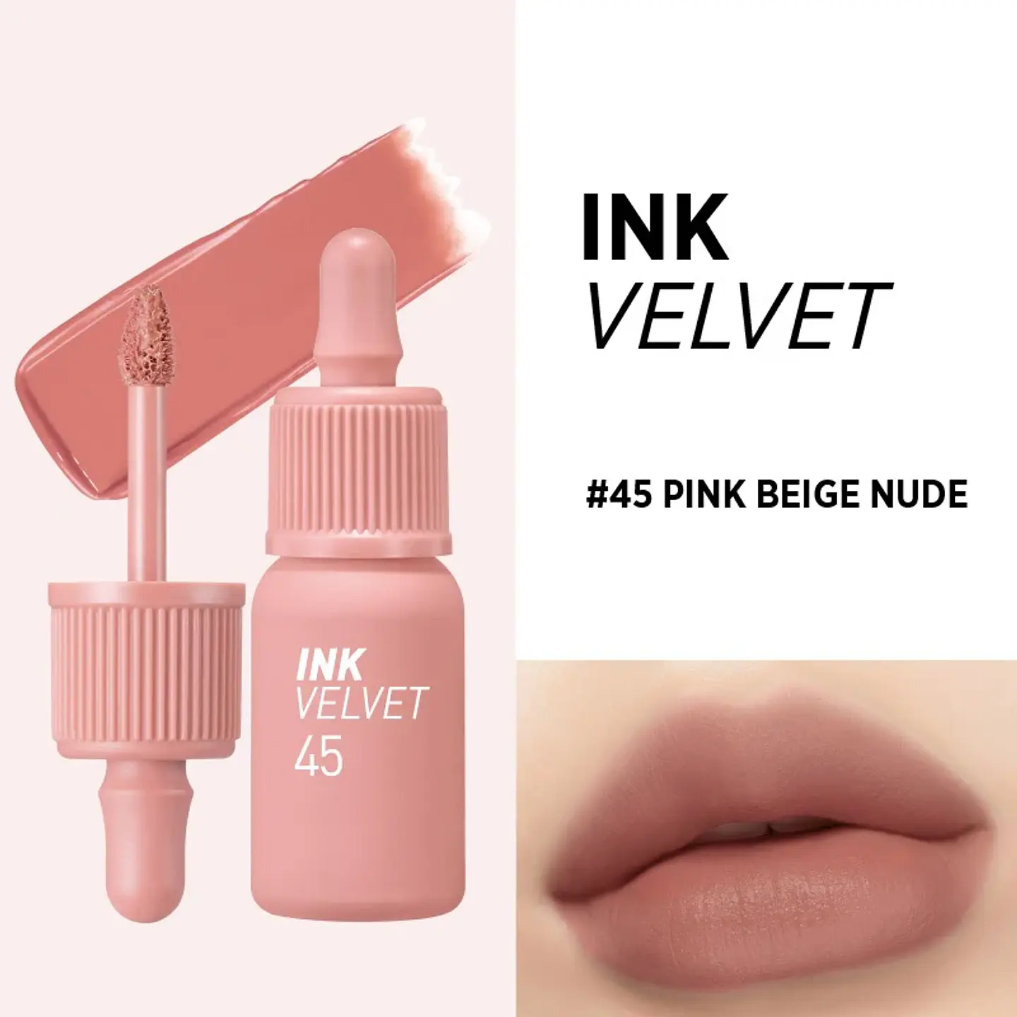 Tintes para labios Ink Velvet - Normal, Airy, Nude (Peripera) -8ml 45