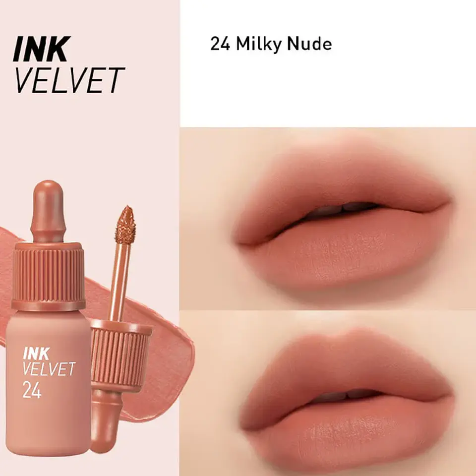 Tintes para labios Ink Velvet - Normal, Airy, Nude (Peripera) -8ml 46