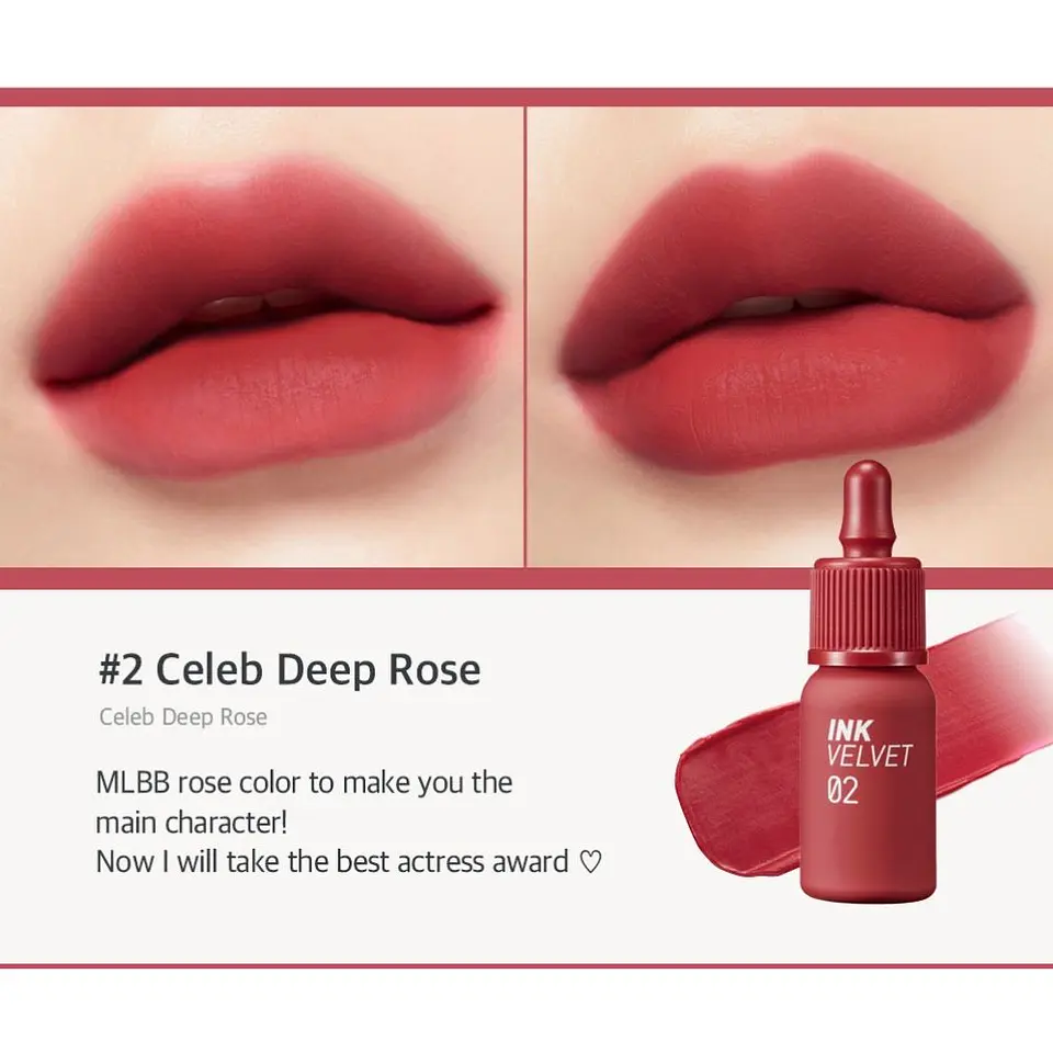 Tintes para labios Ink Velvet - Normal, Airy, Nude (Peripera) -8ml 47