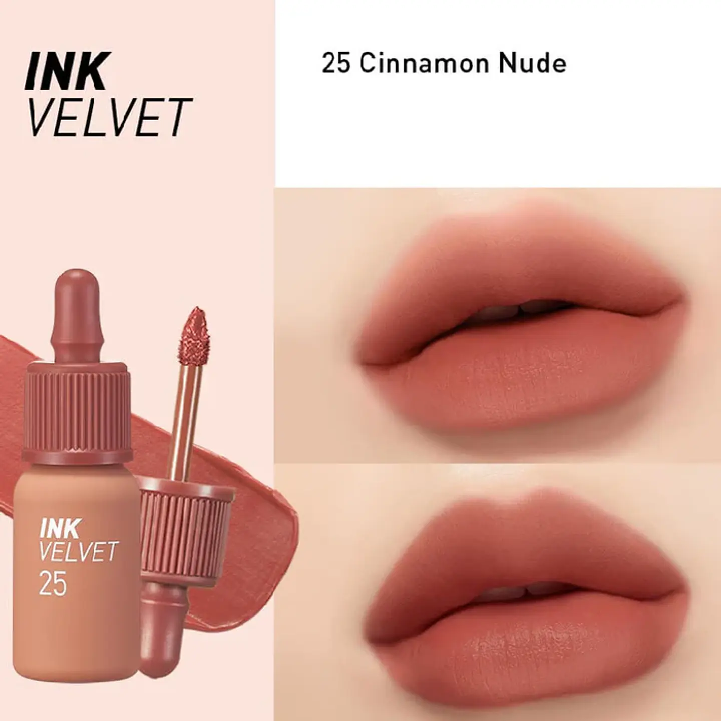 Tintes para labios Ink Velvet - Normal, Airy, Nude (Peripera) -8ml 48