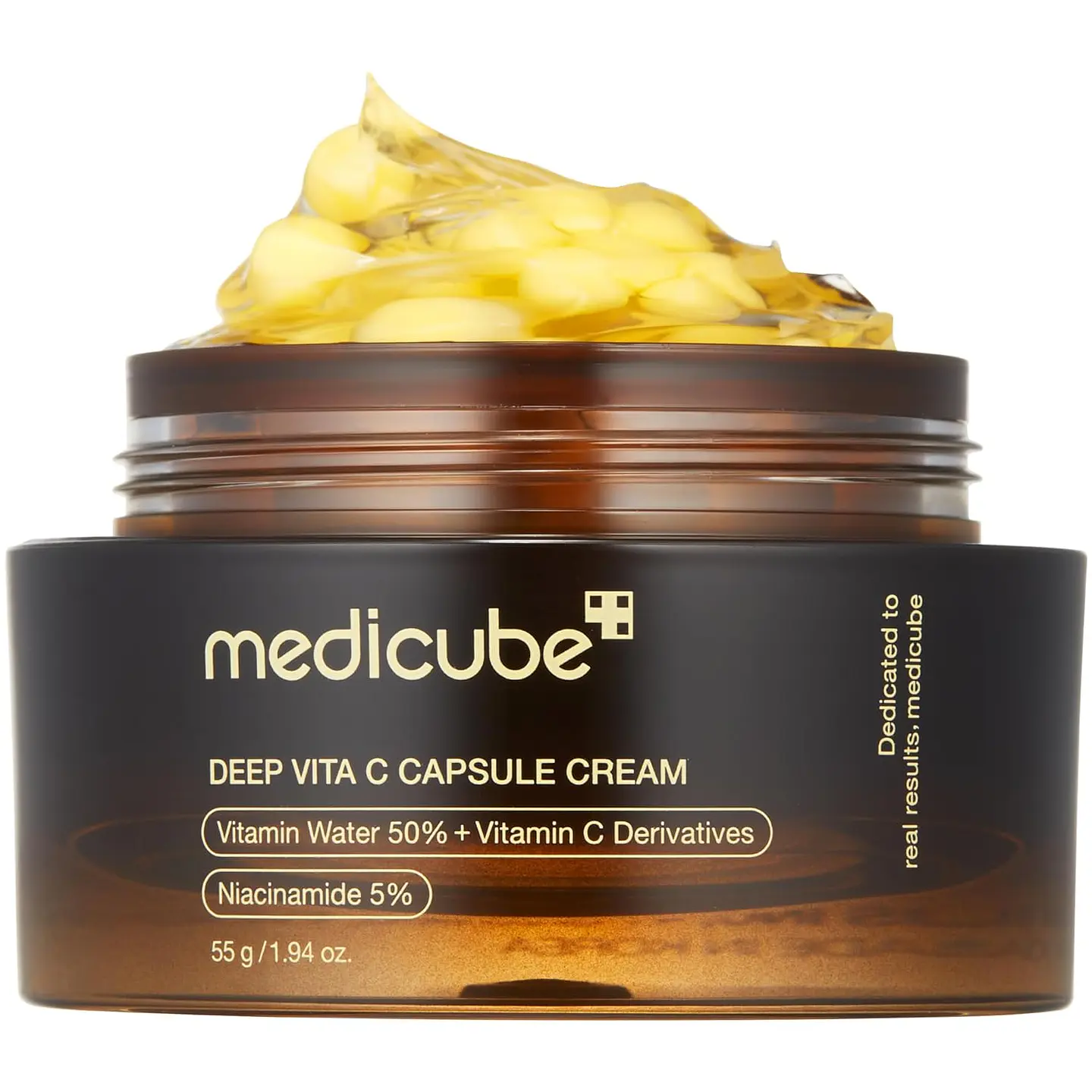  Deep Vita C Capsule Cream (Medicube) -55ml Crema aclarante con cápsulas de vitamina C 1