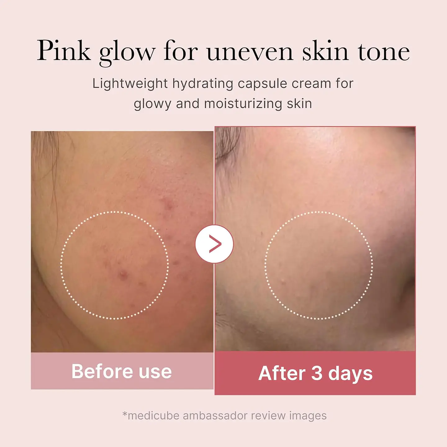 PDRN Pink Collagen Capsule Cream (Medicube) - Crema con cápsulas de colágeno y ADN de salmón 3