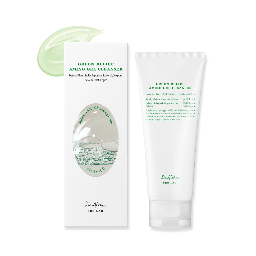 Green Relief Amino Gel Cleanser (Dr Althea) - - Limpiador en espuma pieles sensibles