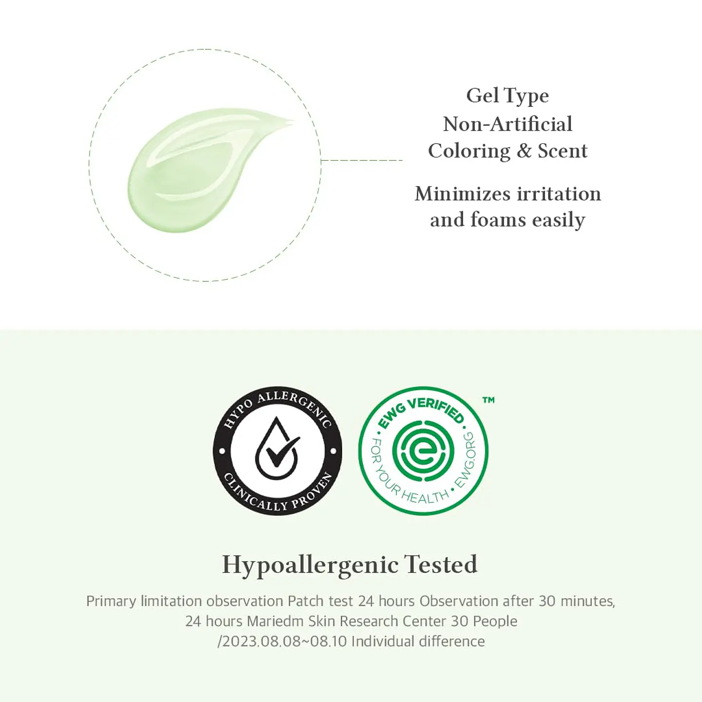 Green Relief Amino Gel Cleanser (Dr Althea) -100ml - Limpiador en espuma pieles sensibles 5