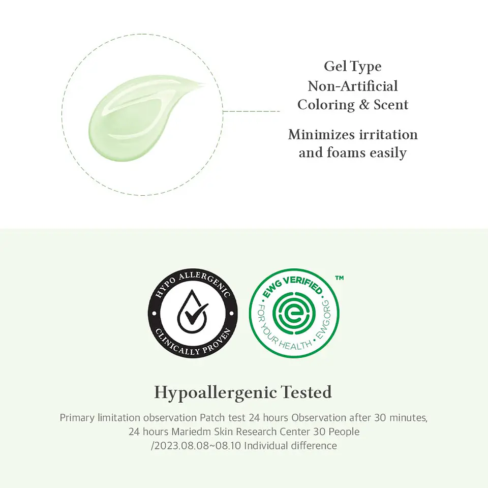 Green Relief Amino Gel Cleanser (Dr Althea) -100ml - Limpiador en espuma pieles sensibles 5