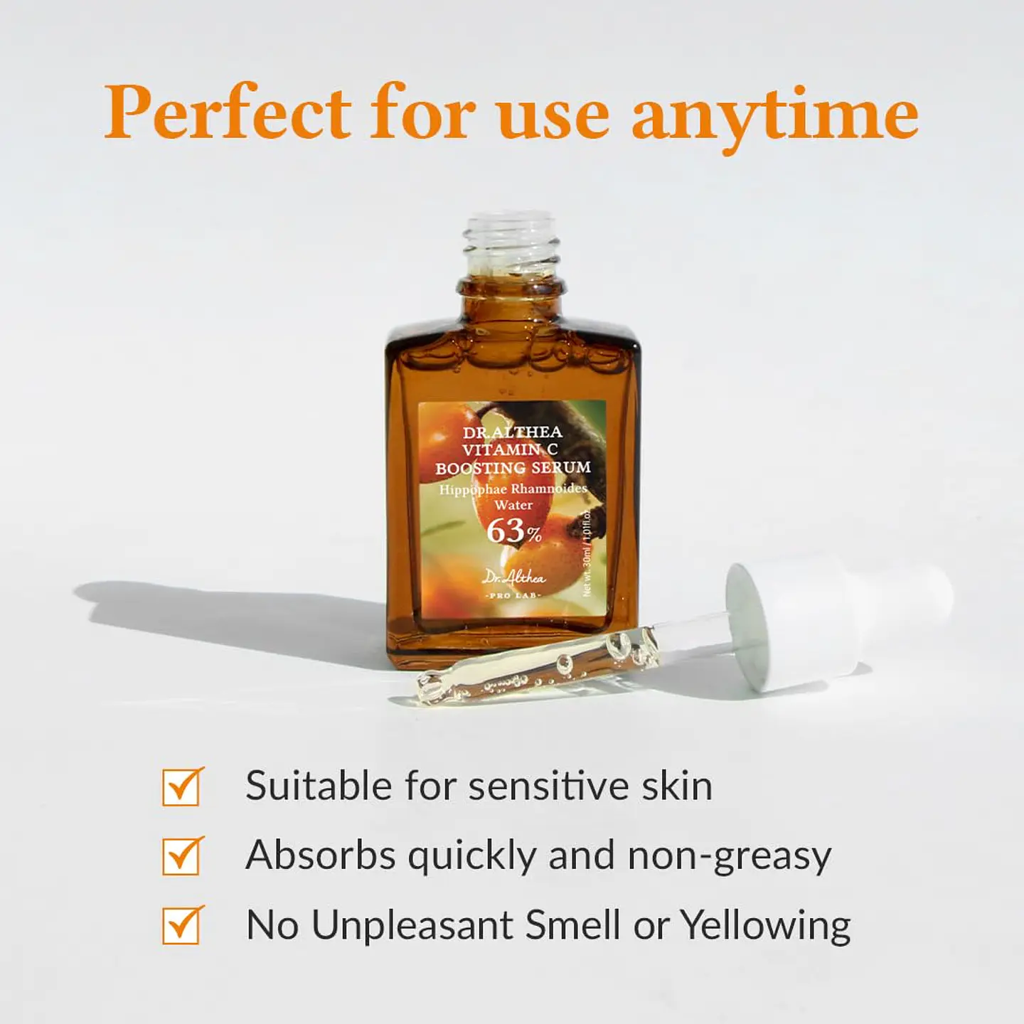 Vitamin C Boosting Serum (Dr Althea) -30ml Serum iluminador antimanchas con vitamina C  3