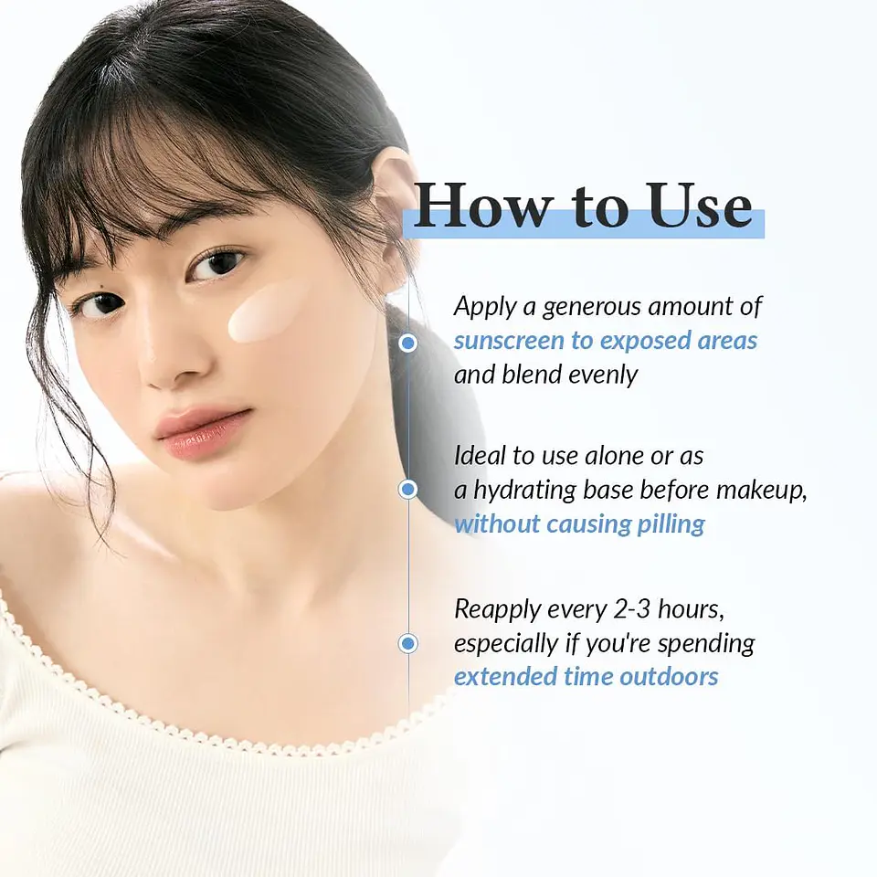 Aqua Glowing Sunscreen (Dr Althea)  - 45 ml Protector solar hidratante y calmante 5