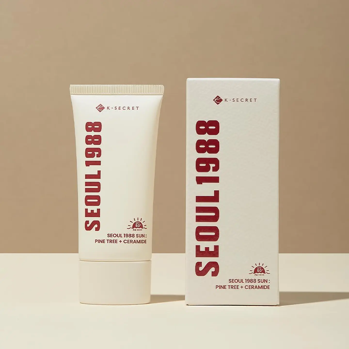Seoul 1988 Sun: Pine Tree + Ceramide (K-Secret) - Protector solar  1