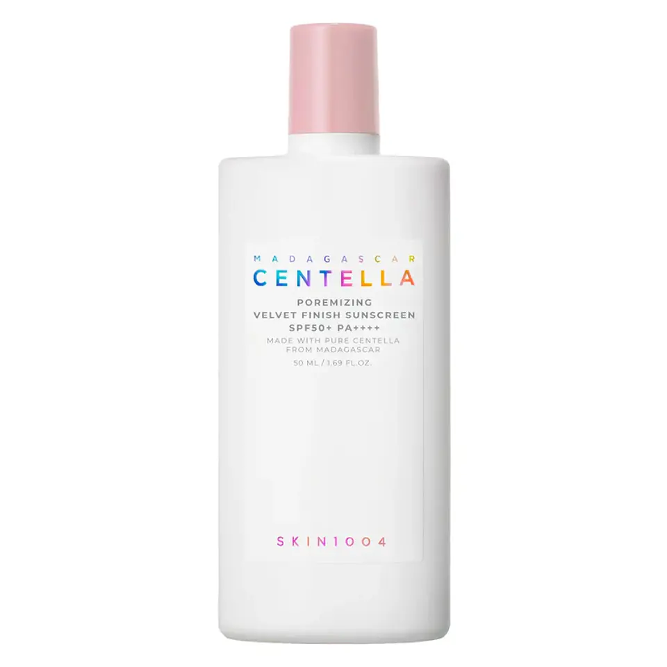 Madagascar Centella Poremizing Velvet Finish Sunscreen (SKIN1004) - 50ml Protector solar efecto terciopelo 1