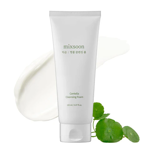 Centella Cleansing Foam (Mixsoon) - 150ml Espuma Limpiadora Calmante Pieles Sensibles
