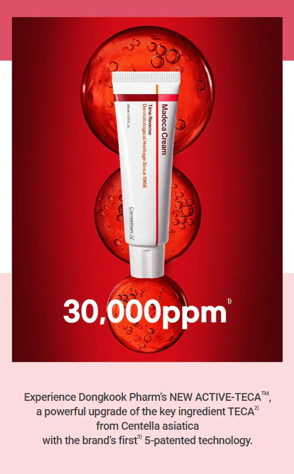 The Madeca Cream Time Reverse (Centellian24) -50ml Crema antiedad con centella asiática, colágeno y retinol 4