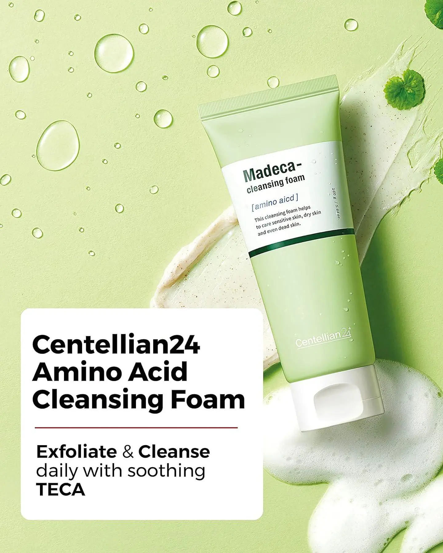 Madeca Cleansing Foam (Centellian24) - Limpiador en espuma con centella 5