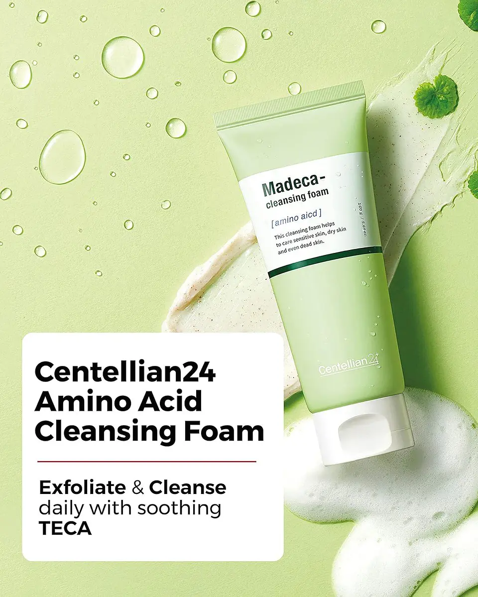 Madeca Cleansing Foam (Centellian24) - Limpiador en espuma con centella 5