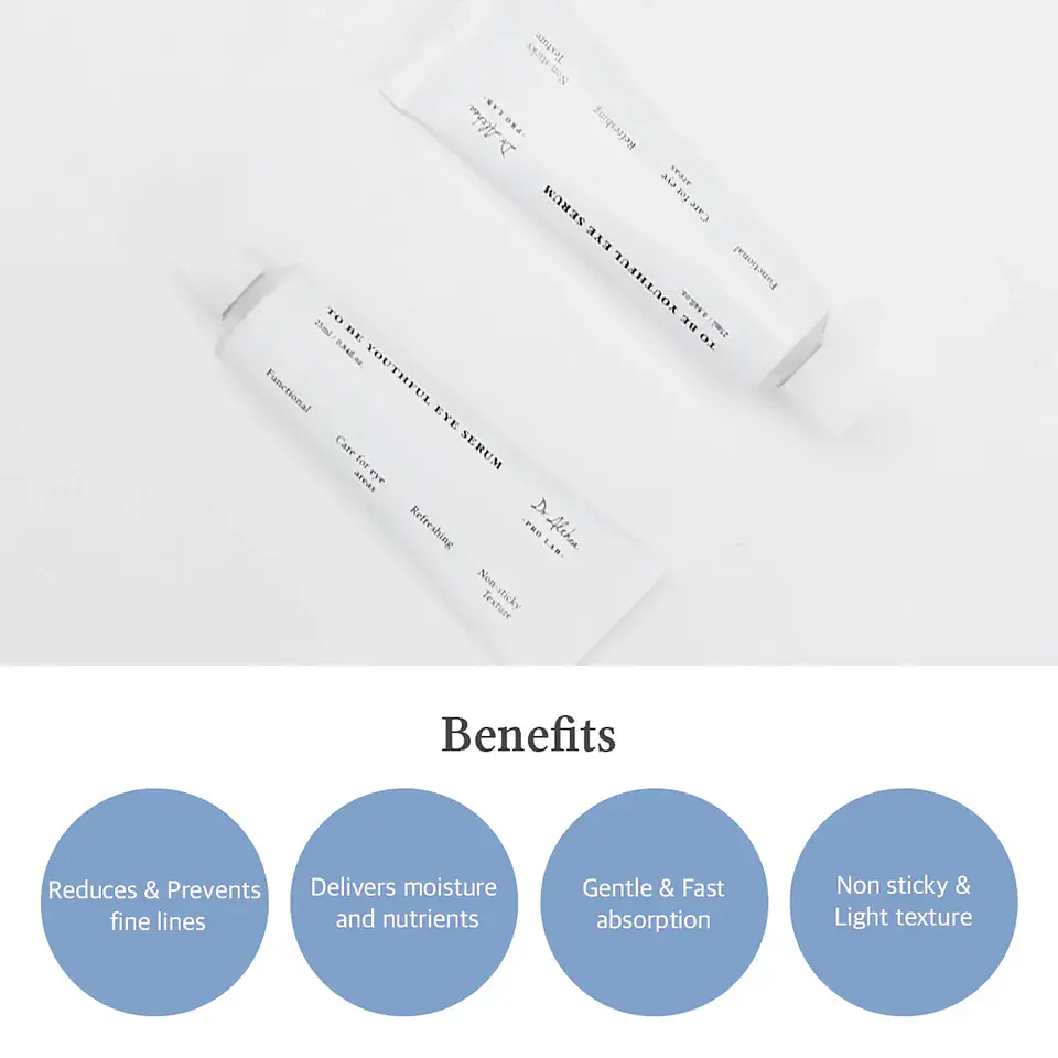 To be Youthful Eye Serum (Dr Althea)  -25ml Serum contorno ojos antiedad 3