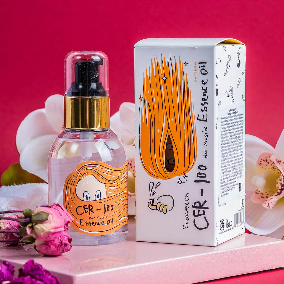Cer-100 Hair Muscle Essence Oil (Elizavecca) - 100ml Tratamiento reparador cabello 7