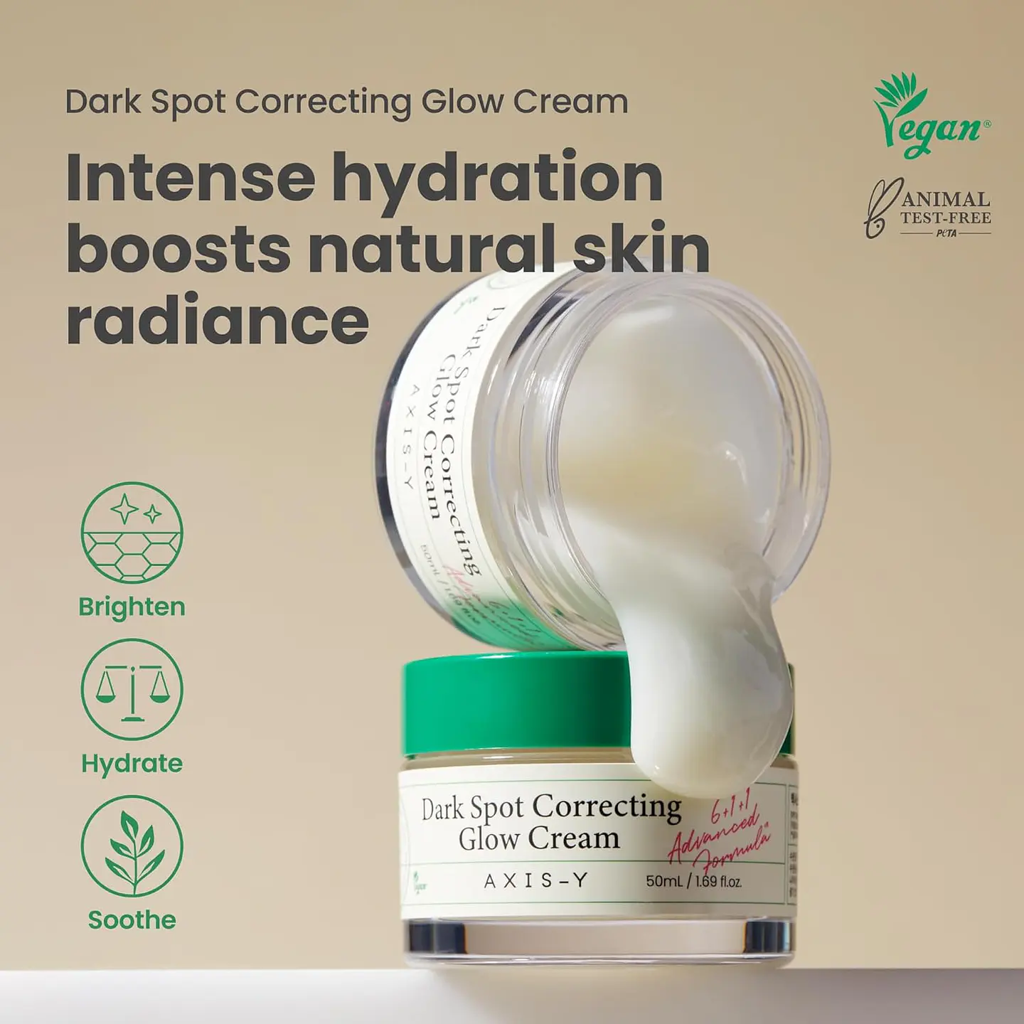 Dark Spot Correcting Glow Cream (Axis-Y) - Crema aclarante anti manchas 5