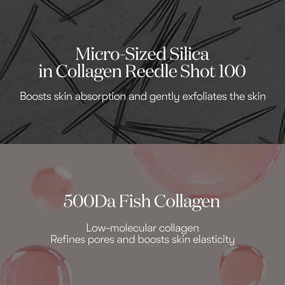 100 Collagen Reedle Shot 100 2Step Hydrogel Mask (VT Cosmetics) - Mascarilla hidratante con microagujas 7