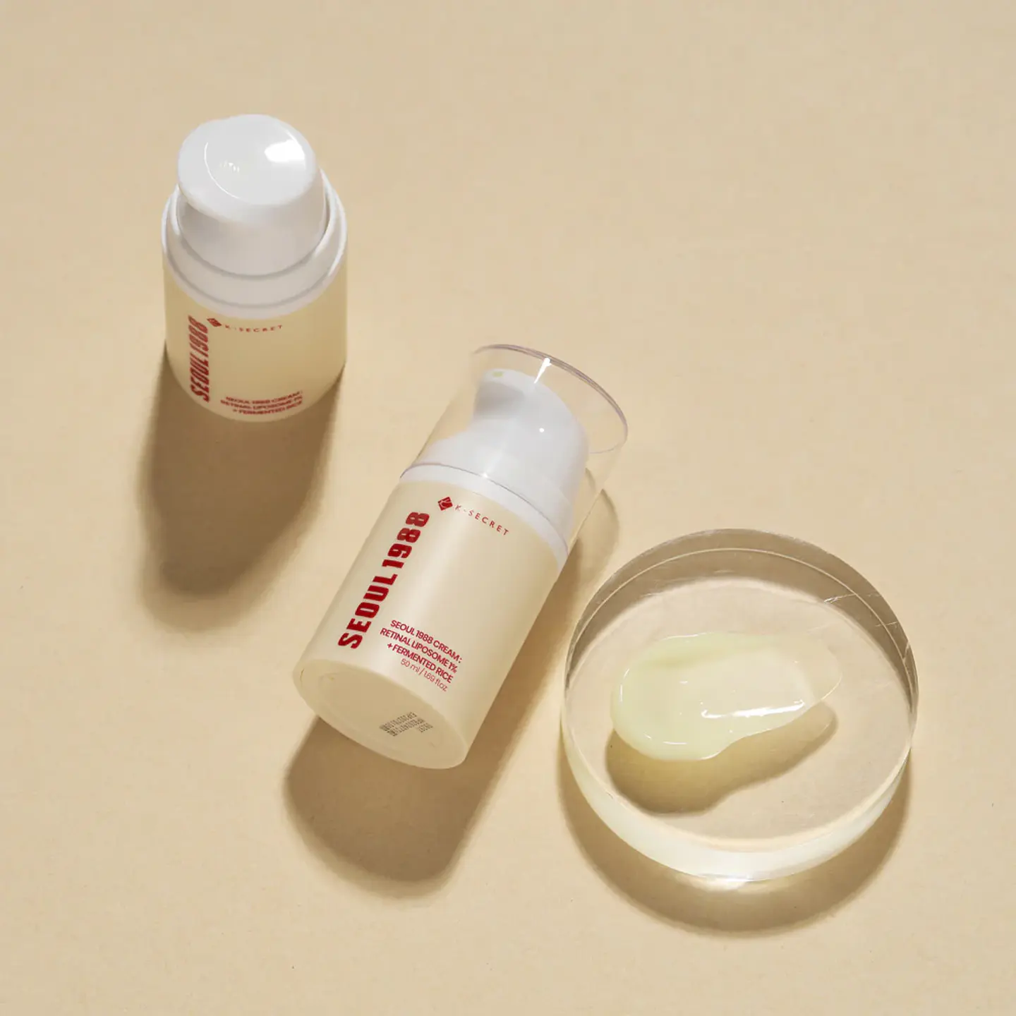 Seoul 1988 Cream : Retinal Liposome 1% + Fermented Rice  (K-Secret) - 50ml Crema antiedad y antimanchas con retinal y arroz 8