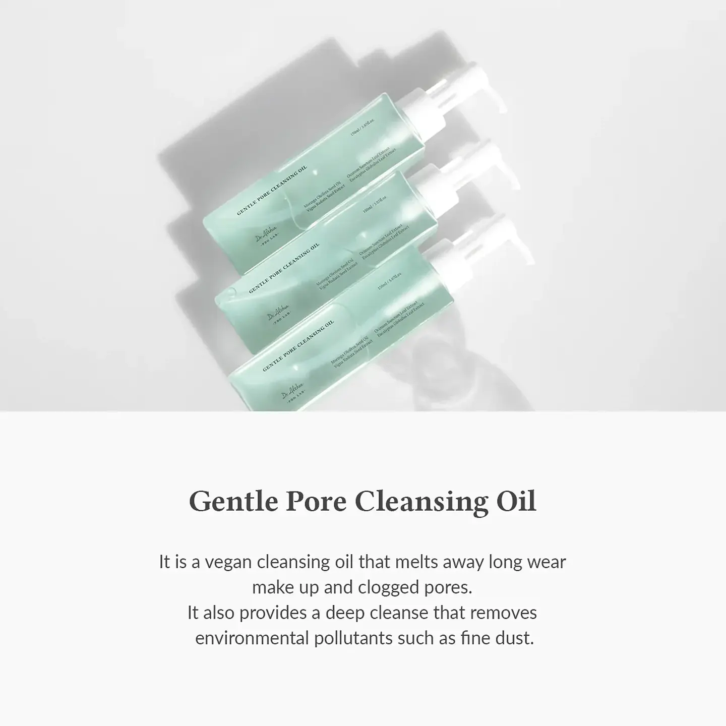 Gentle Pore Vegan Cleansing Oil (Dr Althea) - 150ml Limpiador oleoso pieles sensibles 7