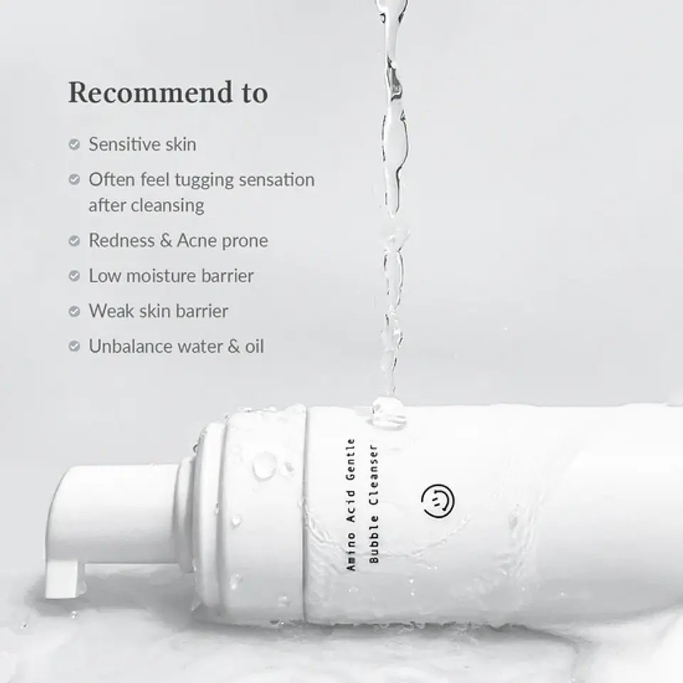 Amino Acid Gentle Bubble Cleanser (Dr Althea) - 140ml Limpiador en espuma suave con aminoácidos pieles sensibles 5