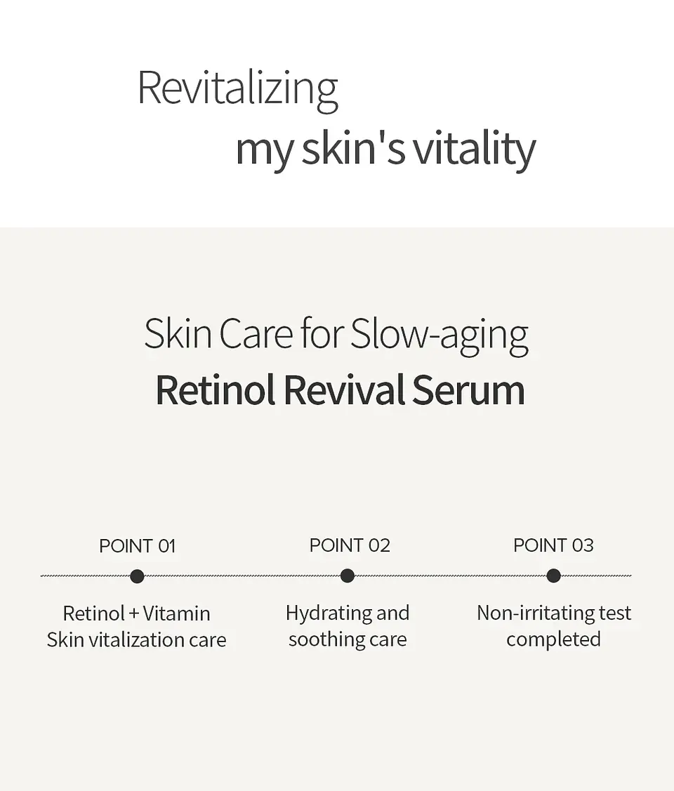 Retinol Revive Serum (Farm Stay)  -50ml Serum antiedad con retinol estabilizado y péptidos 4