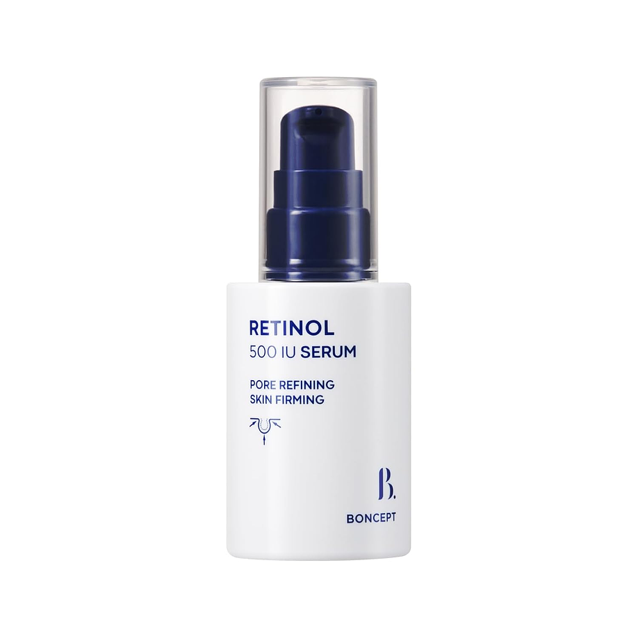 Retinol 500 IU Serum (Boncept de Tonymoly) - 30ml Serum antiedad con retinol para pieles sensibles 1