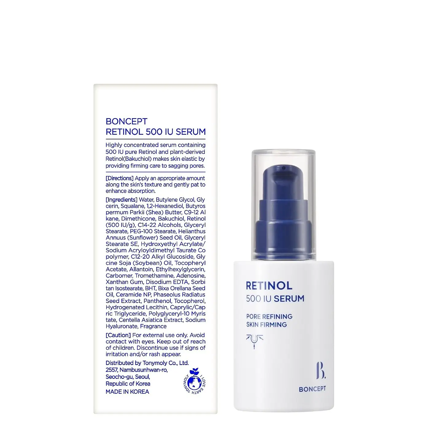 Retinol 500 IU Serum (Boncept de Tonymoly) - 30ml Serum antiedad con retinol para pieles sensibles 8