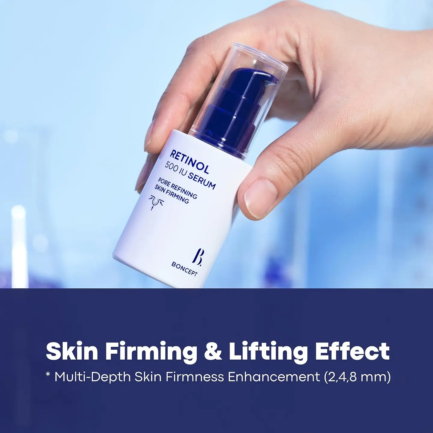 Retinol 500 IU Serum (Boncept de Tonymoly) - 30ml Serum antiedad con retinol para pieles sensibles 9