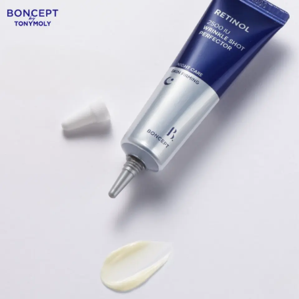 Retinol 2500 IU Wrinkle Shot Perfector (Boncept de Tonymoly) - Tratamiento antiedad intensivo 11