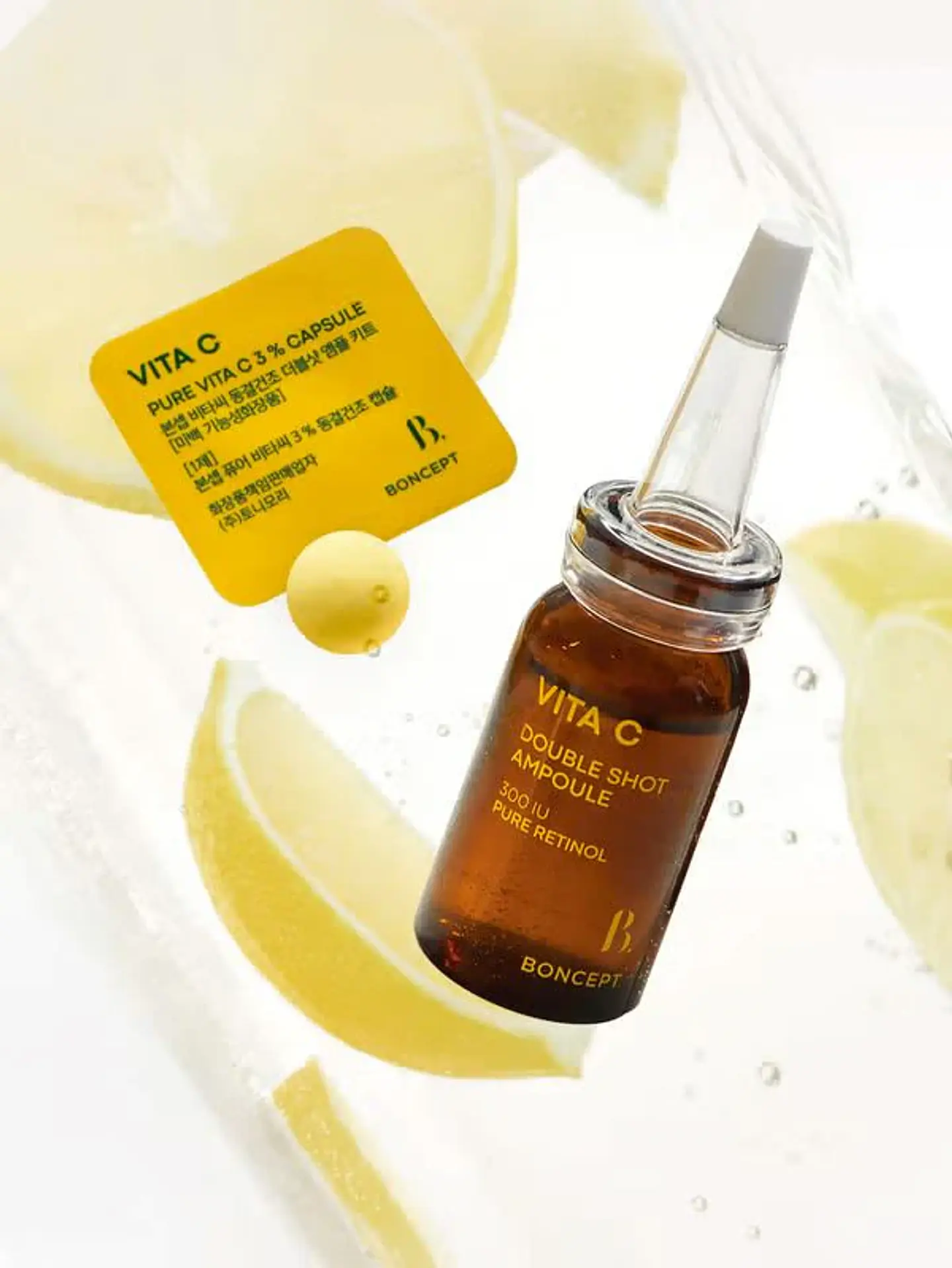 Vita C Double Shot Ampoule (Boncept de Tonymoly) - Tratamiento vitamina C + retinol 5