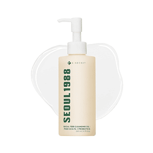 Seoul 1988 Cleansing Oil: Pine Cica 1% + Probiotics (K-Secret) - 200ml Limpiador oleoso pieles mixtas y grasas