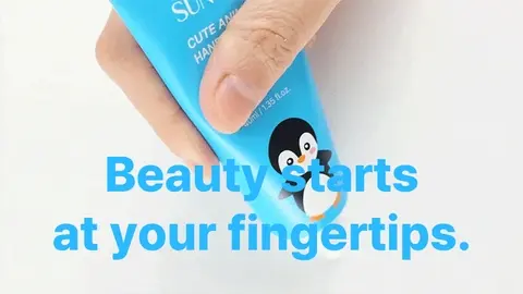 Cute Animal Hand Cream (Sunskin) -40ml Crema de manos hidratante y aromática