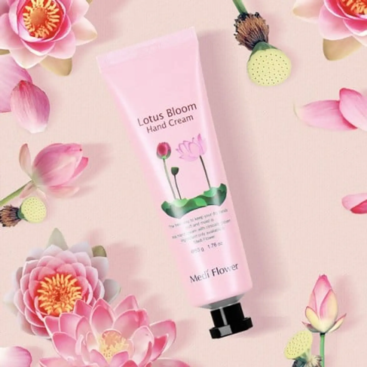 Hand Cream (Mediflower) - 50ml Cremas de manos hidratantes florales 9