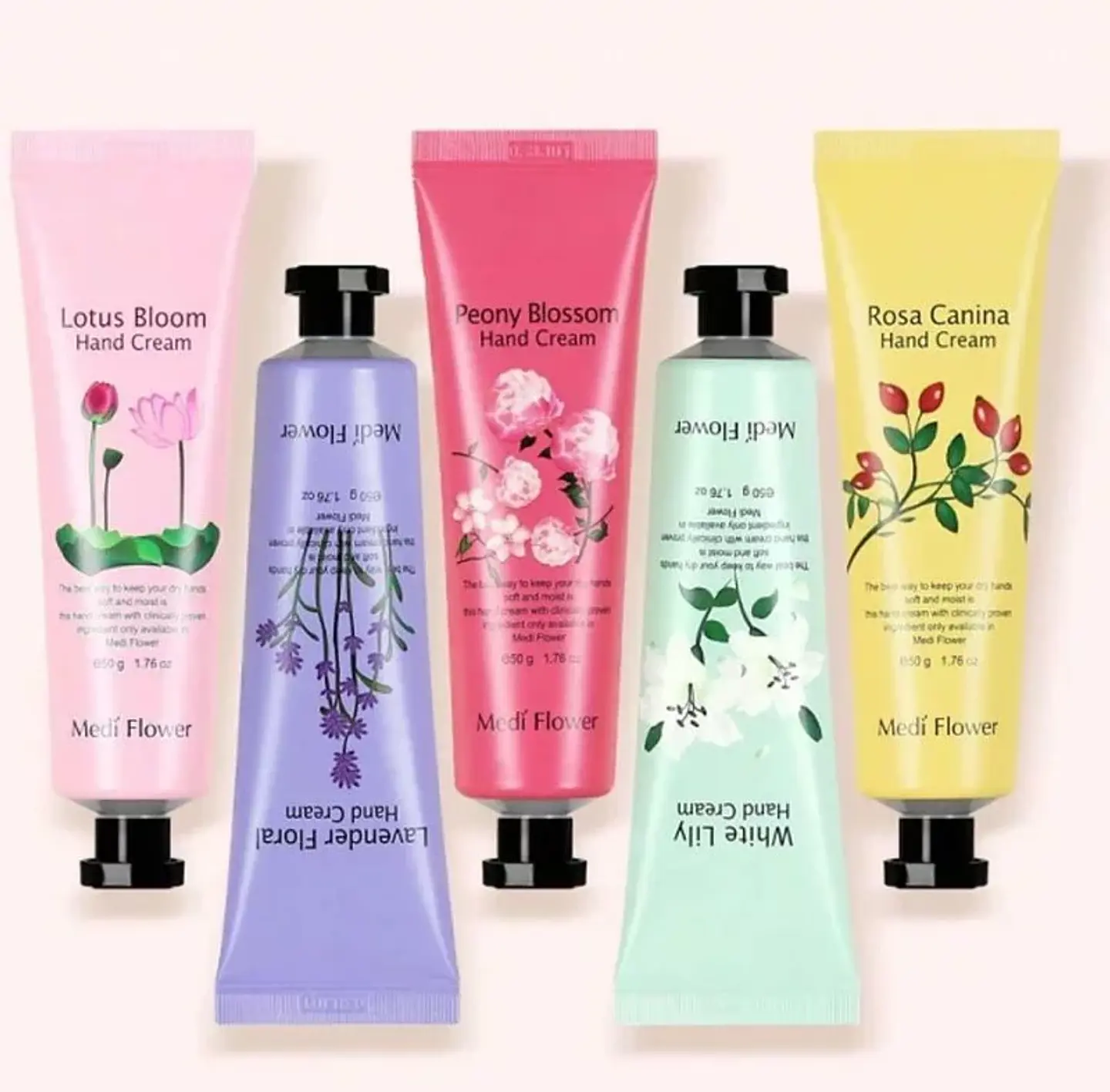 Hand Cream (Mediflower) - 50ml Cremas de manos hidratantes florales 2