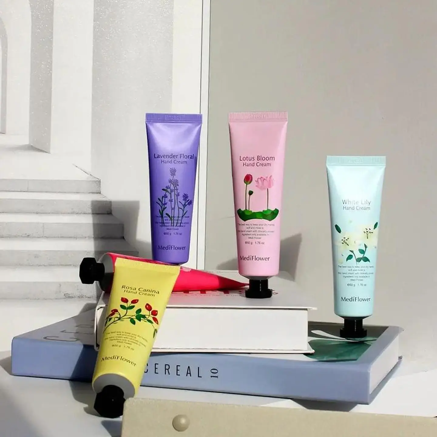 Hand Cream (Mediflower) - 50ml Cremas de manos hidratantes florales 3