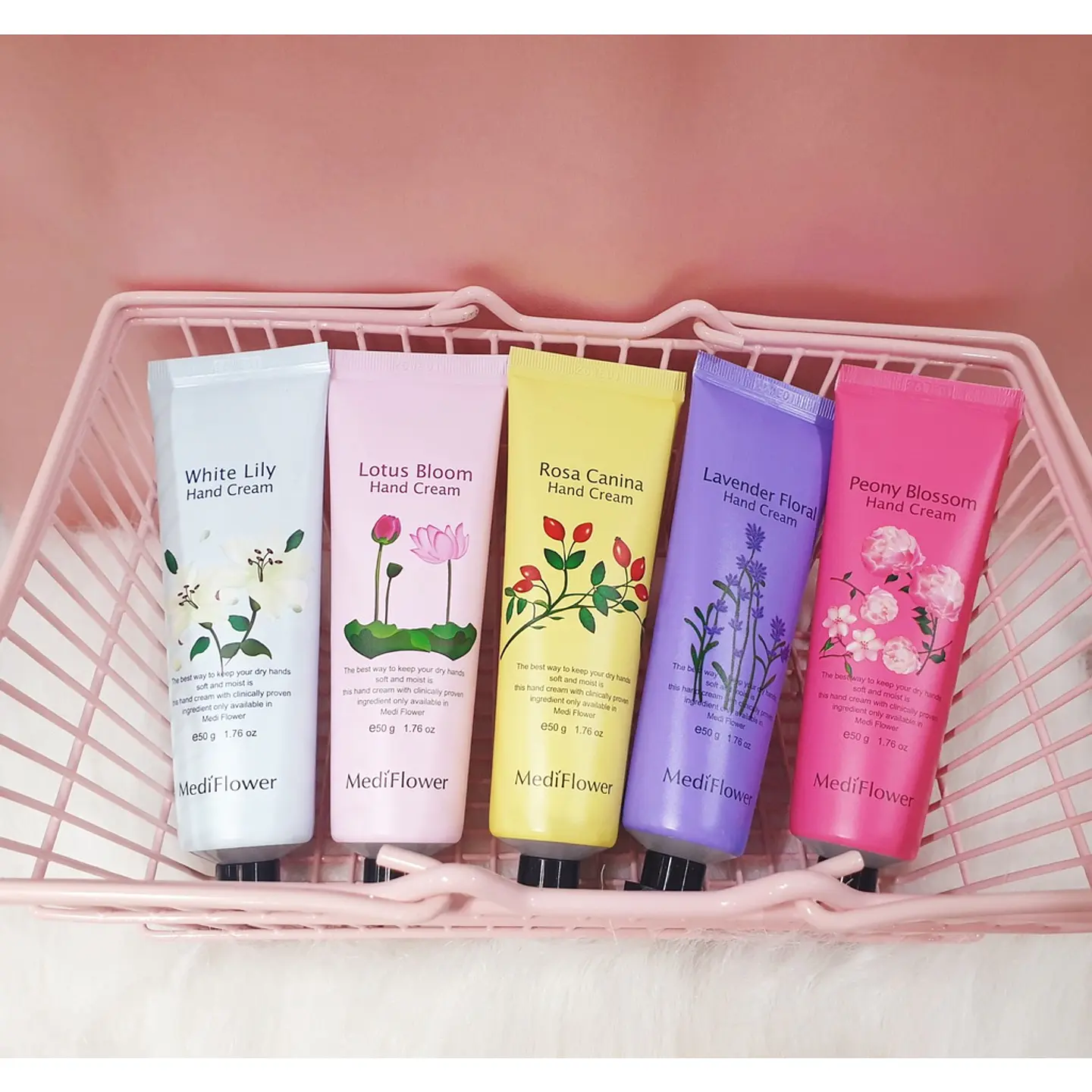 Hand Cream (Mediflower) - 50ml Cremas de manos hidratantes florales 4