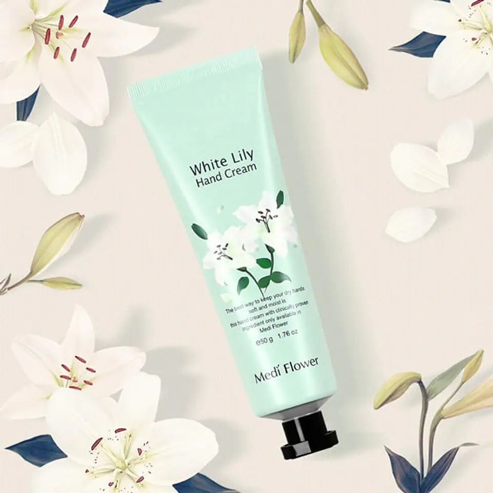 Hand Cream (Mediflower) - 50ml Cremas de manos hidratantes florales 7