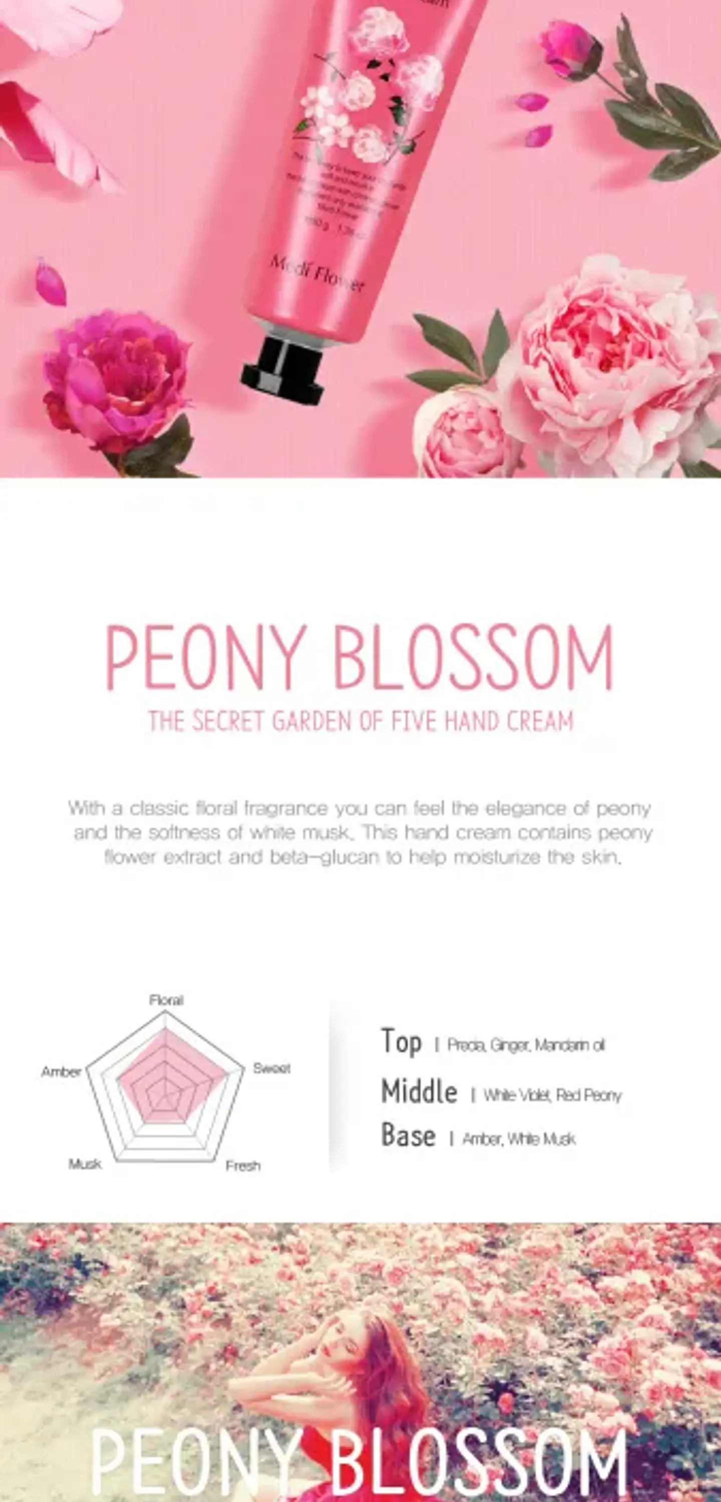 Hand Cream (Mediflower) - 50ml Cremas de manos hidratantes florales 10