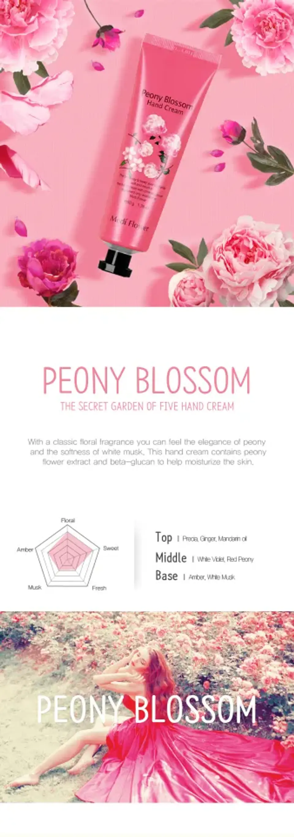 Hand Cream (Mediflower) - 50ml Cremas de manos hidratantes florales 10
