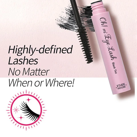 Oh m'Eye Lash Black Tint (Etude House) - Másara de pestañas 