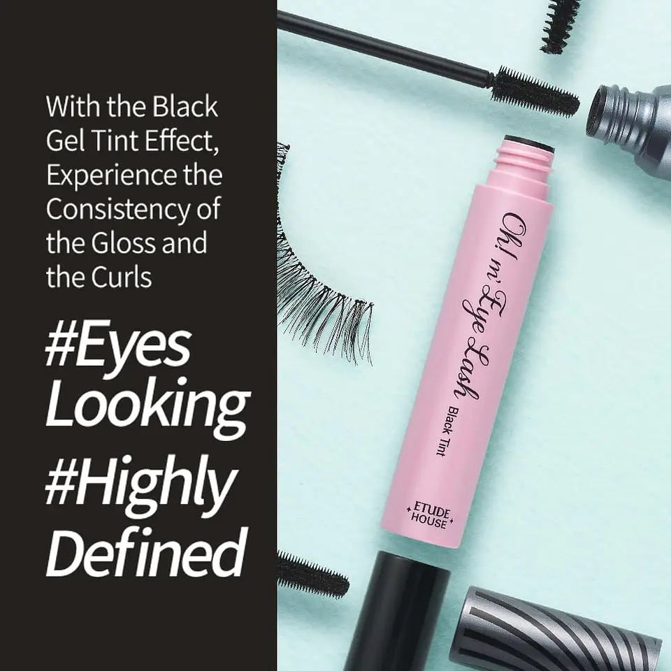 Oh m'Eye Lash Black Tint (Etude House) - Másara de pestañas  5